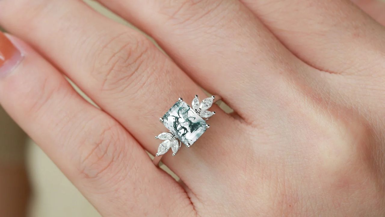 How to Choose the Right Moss Agate Cut for Your Engagement Ring