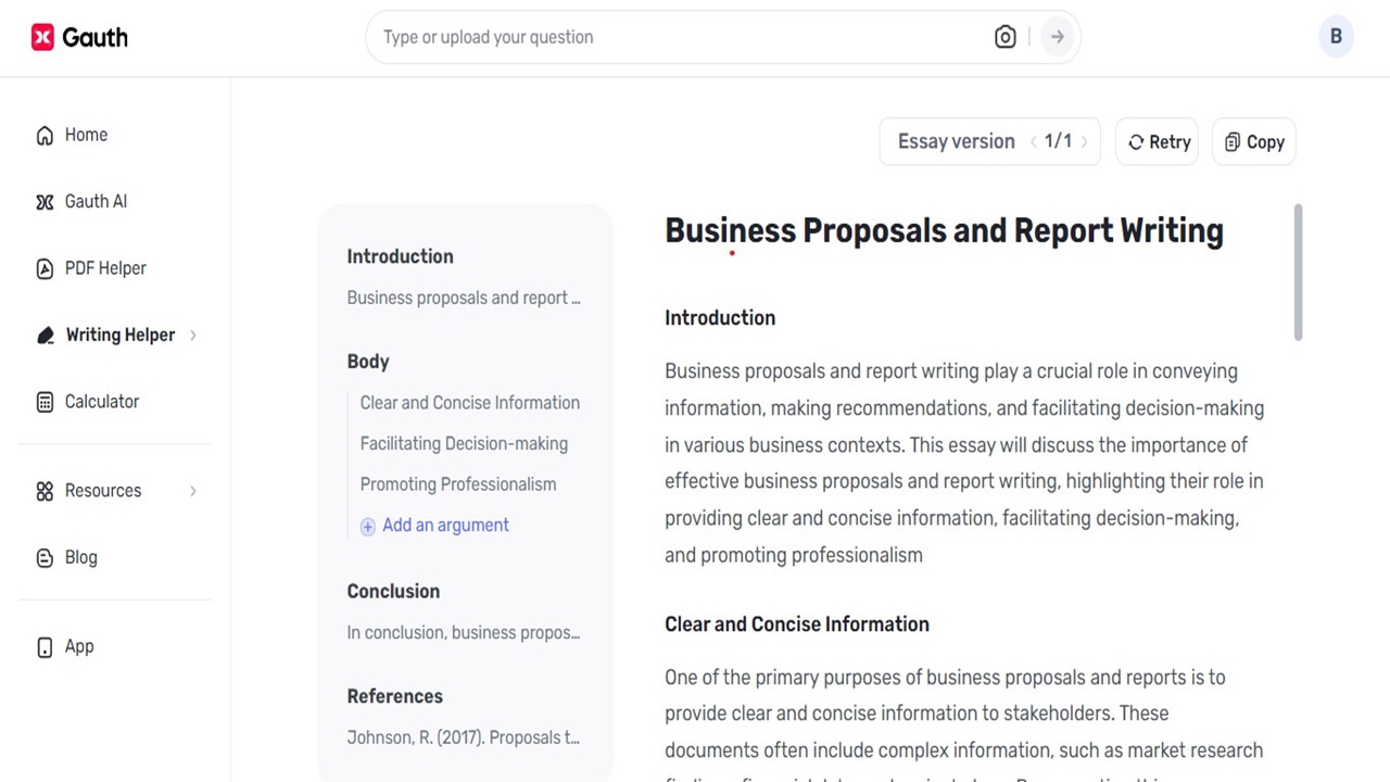 Role of Gauth Essay Writer to Develop Convincing Business Proposals and Reports